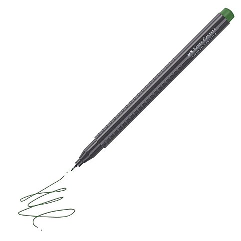 FABER-CASTELL GRİP FİNEPEN 0.4mm KEÇE UÇ YEŞİL (5020151667) - 1