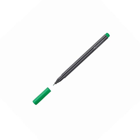 FABER-CASTELL GRİP FİNEPEN 0.4mm KEÇE UÇ ZEYTİN YEŞİLİ (5020151663) - 1