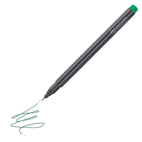 FABER-CASTELL GRİP FİNEPEN 0.4mm KEÇE UÇ ZÜMRÜT YEŞİL (5020151663) - 1