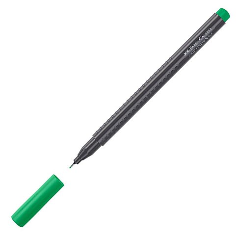 FABER-CASTELL GRİP FİNEPEN 0.4mm KEÇE UÇ ZÜMRÜT YEŞİL (5020151663) - 2