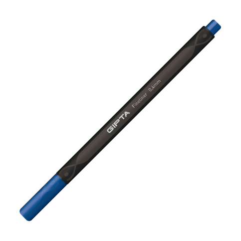 Gıpta K600003 Fineliner Keçe Uçlu Kalem 0.4mm Lacivert (K600003-5001) - 1