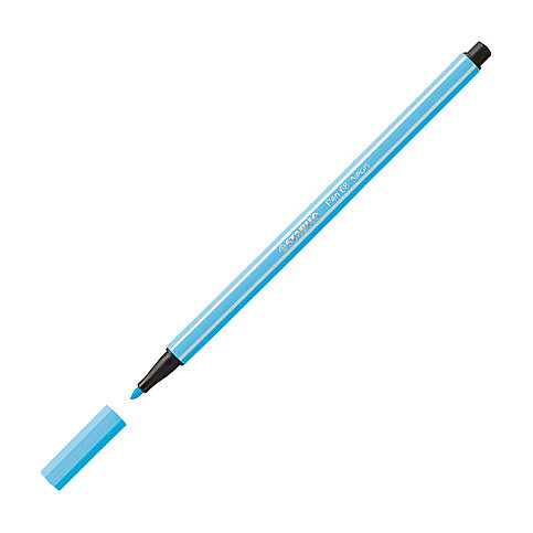 STABİLO 68-031 PEN KEÇE UÇLU KALEM FLORESAN MAVİ (51002552) - 2