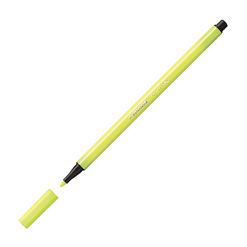 STABİLO 68-024 PEN KEÇE UÇLU KALEM FLORESAN SARI (51002551) - 2