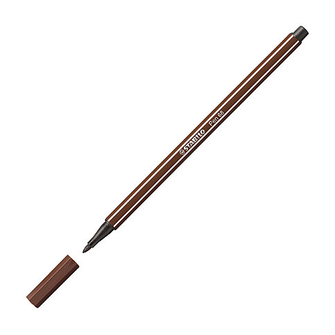 STABİLO 68-45 PEN KEÇE UÇLU KALEM KAHVE (51002397) - 2