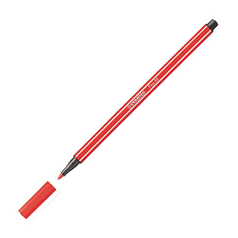 STABİLO 68-48 PEN KEÇE UÇLU KALEM KIZIL (51002530) - 1
