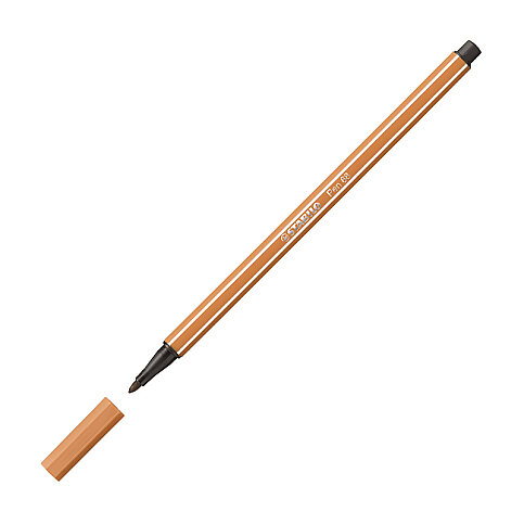 STABİLO 68-89 PEN KEÇE UÇLU KALEM KOYU KAHVE (51002471) - 2