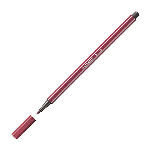 Stabilo 68-19 Pen Keçe Uçlu Kalem Vişne Çürüğü (51004335) - 2