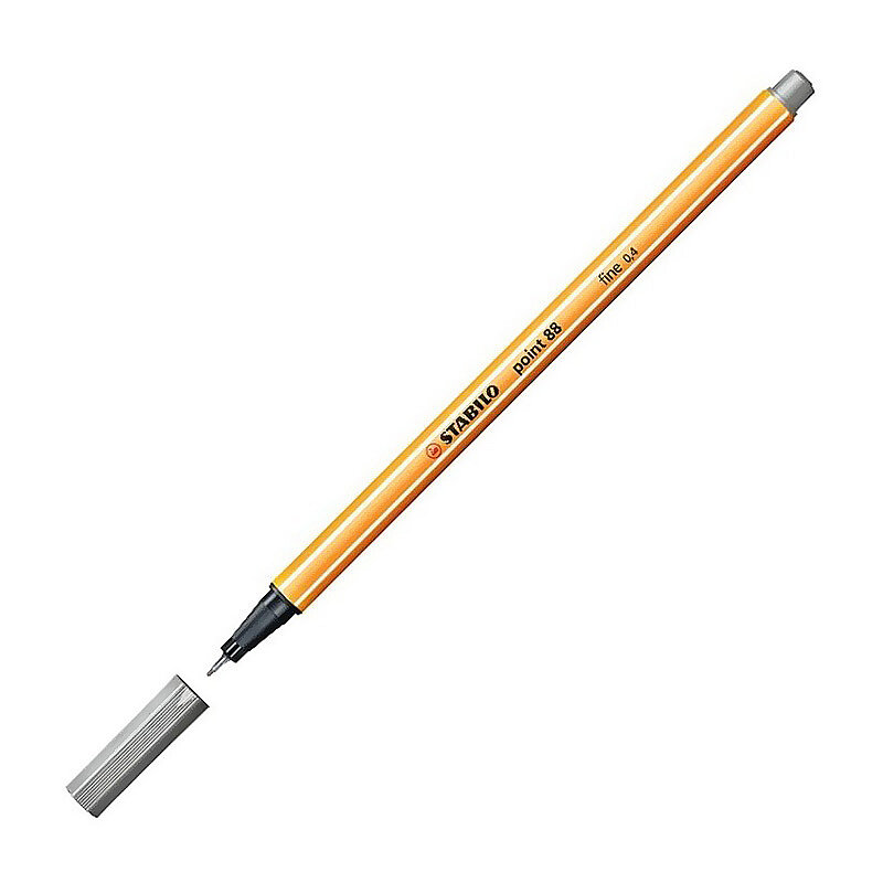 STABİLO 88-94 POİNT FİNELİNER KEÇE UÇLU KALEM 0.4mm AÇIK GRİ (51002539)