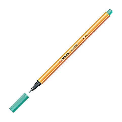 STABİLO 88-13 POİNT FİNELİNER KEÇE UÇLU KALEM 0.4mm BUZ YEŞİLİ (51002584) - 1