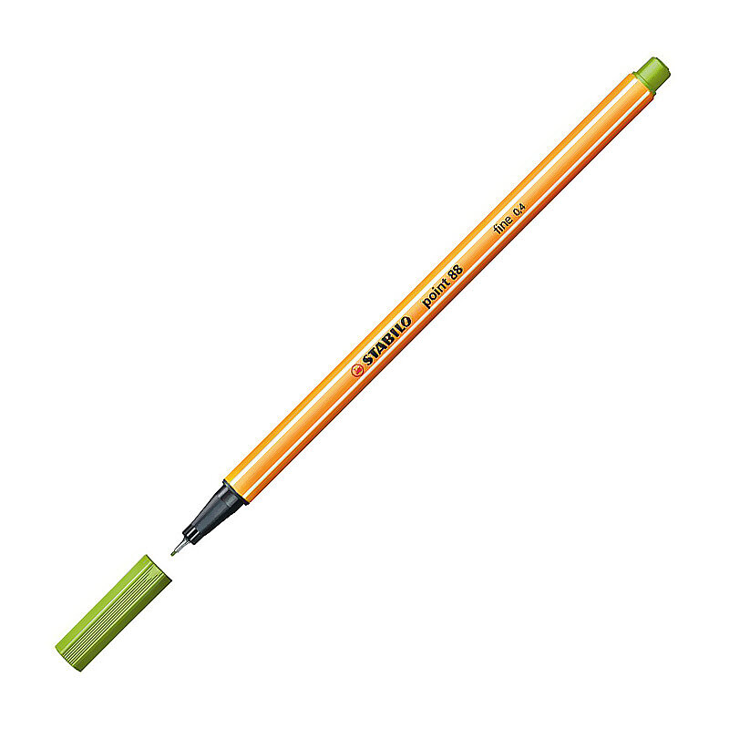 STABİLO 88-33 POİNT FİNELİNER KEÇE UÇLU KALEM 0.4mm ELMA YEŞİLİ (51002581)