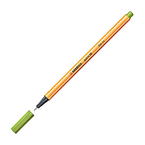 STABİLO 88-33 POİNT FİNELİNER KEÇE UÇLU KALEM 0.4mm ELMA YEŞİLİ (51002581) - 2