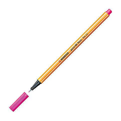STABİLO 88-056 POİNT FİNELİNER KEÇE UÇLU KALEM 0.4mm FLORESAN PEMBE (51007269) - 2