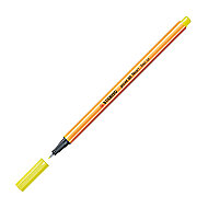 STABİLO 88-024 POİNT FİNELİNER KEÇE UÇLU KALEM 0.4mm FLORESAN SARI (51007264) - STABİLO (1)