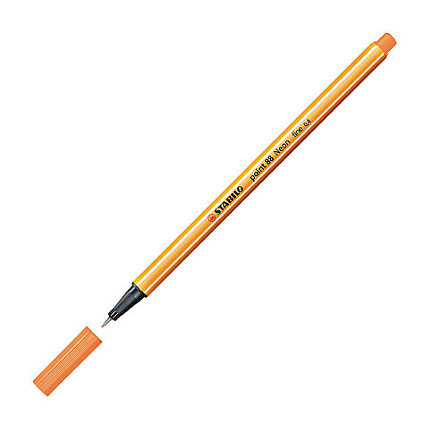 STABİLO 88-054 POİNT FİNELİNER KEÇE UÇLU KALEM 0.4mm FLORESAN TURUNCU (51007268) - 2