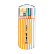 Stabilo 8820-02 Point Fineliner Keçe Uçlu Kalem Zebrui 20 Renk (51002490) - 1