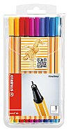 STABİLO 8820-77 POİNT FİNELİNER KEÇE UÇLU KALEM 0.4mm 20 RENK (51002496) - STABİLO
