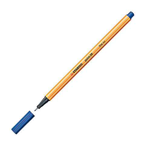 STABİLO 88-41 POİNT FİNELİNER KEÇE UÇLU KALEM 0.4mm MAVİ (51002605) - 2