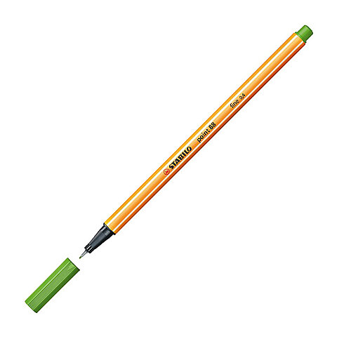 STABİLO 88-43 POİNT FİNELİNER KEÇE UÇLU KALEM 0.4mm YAPRAK YEŞİLİ (51002592) - 2