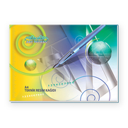 Keskin Yatay Teknik Resim Bloğu A4 36 Yaprak (140901) - KESKİN