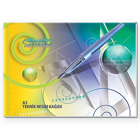 KESKİN COLOR YATAY TEKNİK RESİM BLOĞU A3 36 YAPRAK (141001) - 1