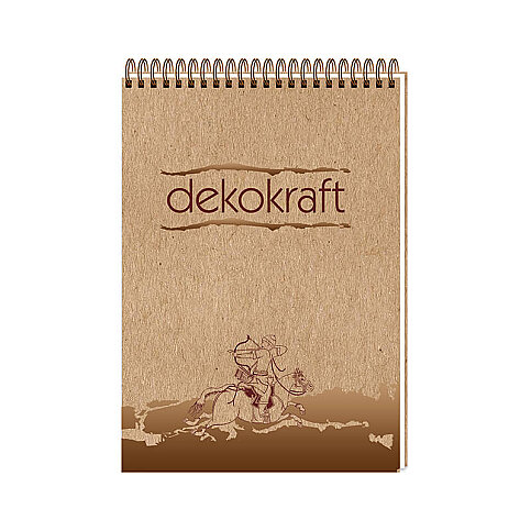 KESKİN DEKOKRAFT SPİRALLİ BLOKNOT A4 ÇİZGİLİ 100 YAPRAK (144001-99) - 1