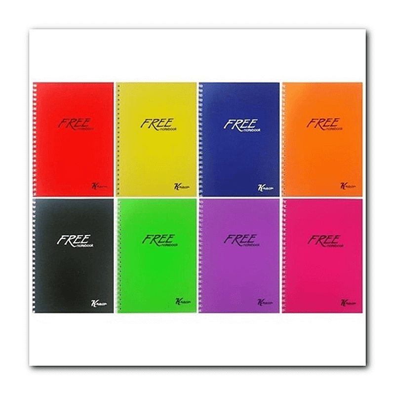 KESKİN FREE SPİRALLİ DEFTER A4 ÇİZGİLİ 120 YAPRAK (320451-99)
