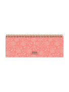 Keskin Aj-65 Spiralli Masa Takvimi 12X33.5 Haftalık Pastel Flora (830095) - 1