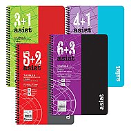 Keskin Assist Plastik Kapak Defter A4 175 Yaprak 5+2 Seperatör (351533-99) - KESKİN