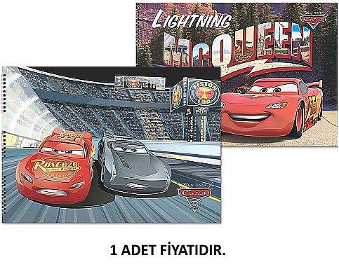 KESKİN COLOR CARS RESİM DEFTERİ 35x50 15 YAPRAK (300315-33) - 1