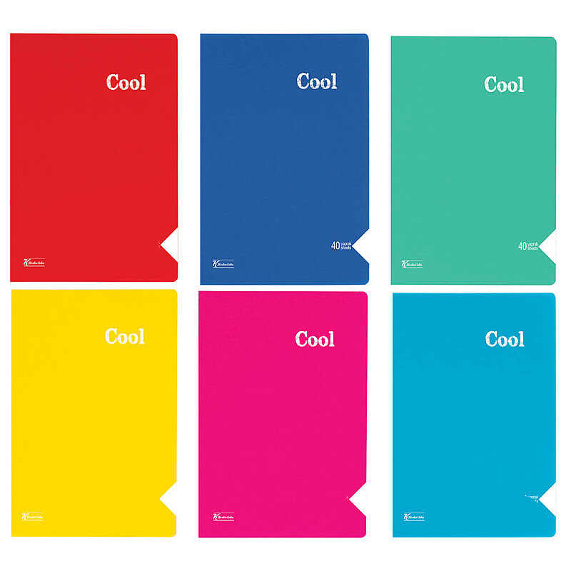 KESKİN COOL PLASTİK KAPAK DEFTER A4 ÇİZGİLİ 100 YAPRAK (321861-99)