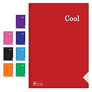 KESKİN COOL PLASTİK KAPAK DİKİŞLİ DEFTER A4 KARELİ 60 YAPRAK (321842-99) - KESKİN