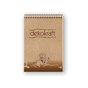 Keskin Dekokraft Spiralli Bloknot A6 Çizgili 80 Yaprak (144201) - KESKİN