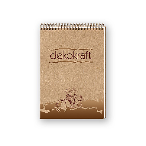 KESKİN DEKOKRAFT SPİRALLİ BLOKNOT A5 DÜZ 100 YAPRAK (144100) - 1