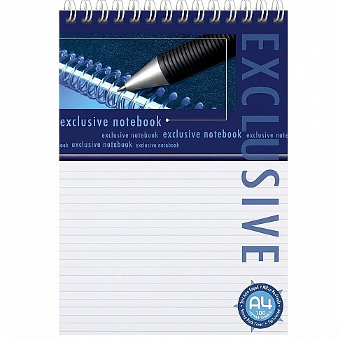 KESKİN COLOR EXCLUSİVE SPİRALLİ BLOKNOT A4 ÇİZGİLİ 100 YAPRAK (143001) - 1