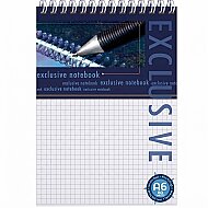 KESKİN COLOR EXCLUSİVE SPİRALLİ BLOKNOT A6 KARELİ 80 YAPRAK (143202-99) - KESKİN COLOR