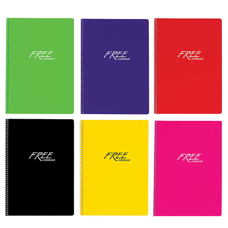 KESKİN FREE SPİRALLİ DEFTER A4 ÇİZGİLİ 100 YAPRAK (320441)