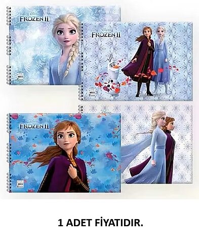KESKİN COLOR FROZEN RESİM DEFTERİ 35x50 15 YAPRAK (300315-92) - 1