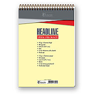 KESKİN HEADLİNE SPİRALLİ BLOKNOT A4 DÜZ 80 YAPRAK (145420-99) - KESKİN