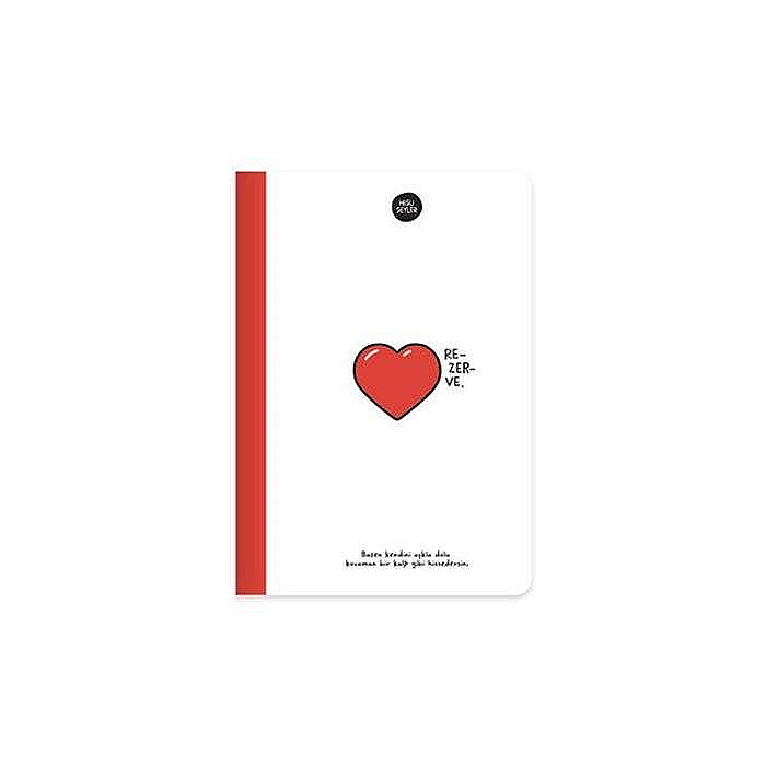KESKİN HİSLİ ŞEYLER SERT KAPAK DEFTER 14x20 ÇİZGİLİ 64 YAPRAK REZERVE (500545-99)