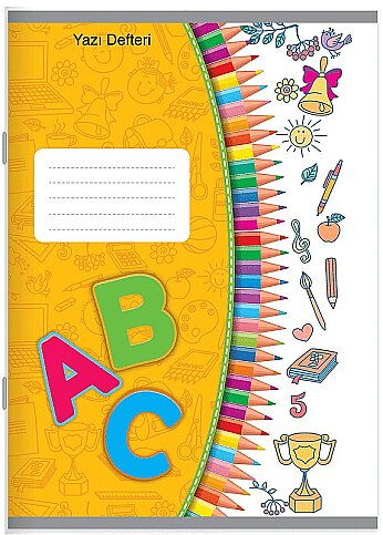KESKİN COLOR KARTON KAPAK GÜZEL YAZI DEFTERİ A4 40 YAPRAK (280211-99) - 1