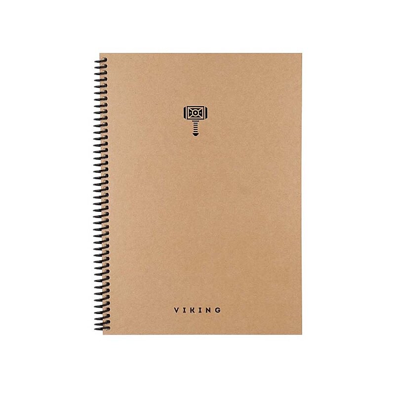 KESKİN LA PLUME VİKİNG SPİRALLİ SERT KAPAK DEFTER 17x24 ÇİZGİLİ 100 YAPRAK (417955-99)