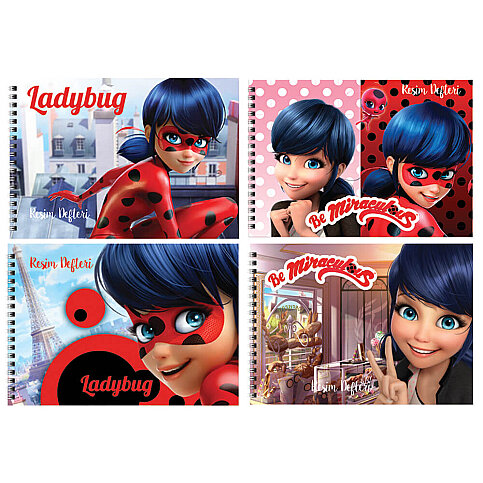 KESKİN LADY BUG RESİM DEFTERİ 17x25 15 YAPRAK (300115) - 1