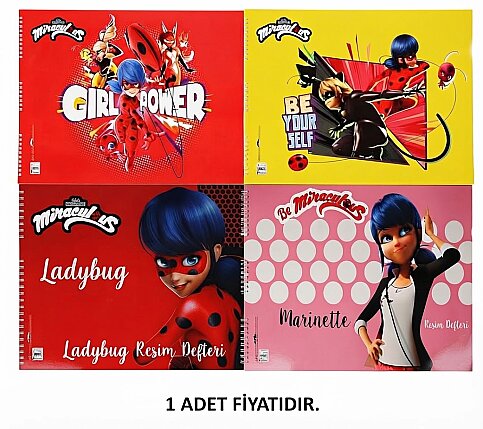 KESKİN COLOR LADY BUG RESİM DEFTERİ 17x25 15 YAPRAK (300115) - 1