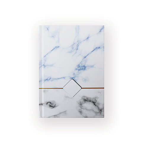 KESKİN MARBLE CİLTLİ DEFTER 14x20 ÇİZGİLİ 64 YAPRAK (414641) - 1