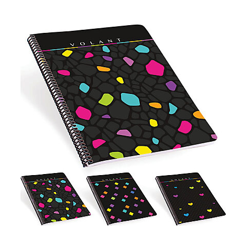 Keskin Midi Spiralli Defter A4 Çizgili 80 Yaprak (328221) - 1