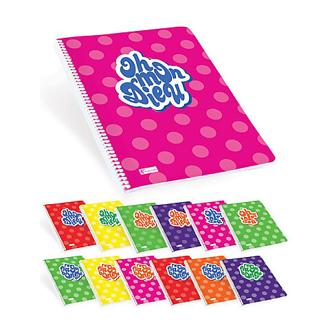 Keskin Midi Spiralli Defter A4 Kareli 80 Yaprak (328222) - 1