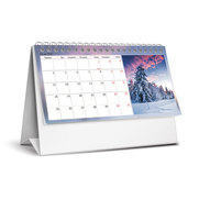 Keskin Mtk-804 Üçgen Masa Takvimi Manzara (820508) - 2