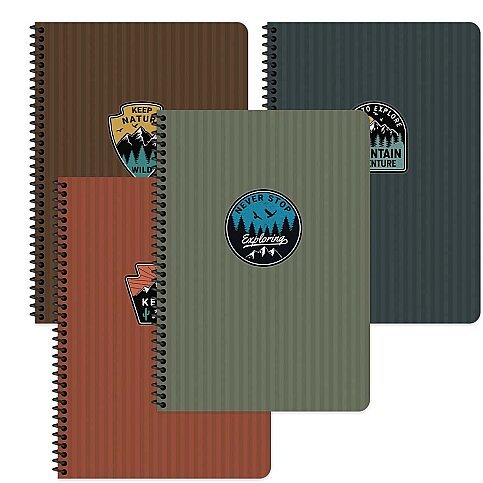 Keskin Outdoor Spiralli Defter A4 Kareli 80 Yaprak (385612-99) - 1