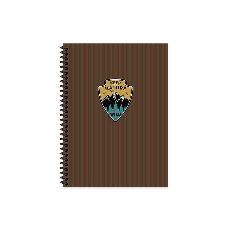 KESKİN OUTDOOR SPİRALLİ SERT KAPAK DEFTER 17x24 ÇİZGİLİ 80 YAPRAK KAHVE (411001)
