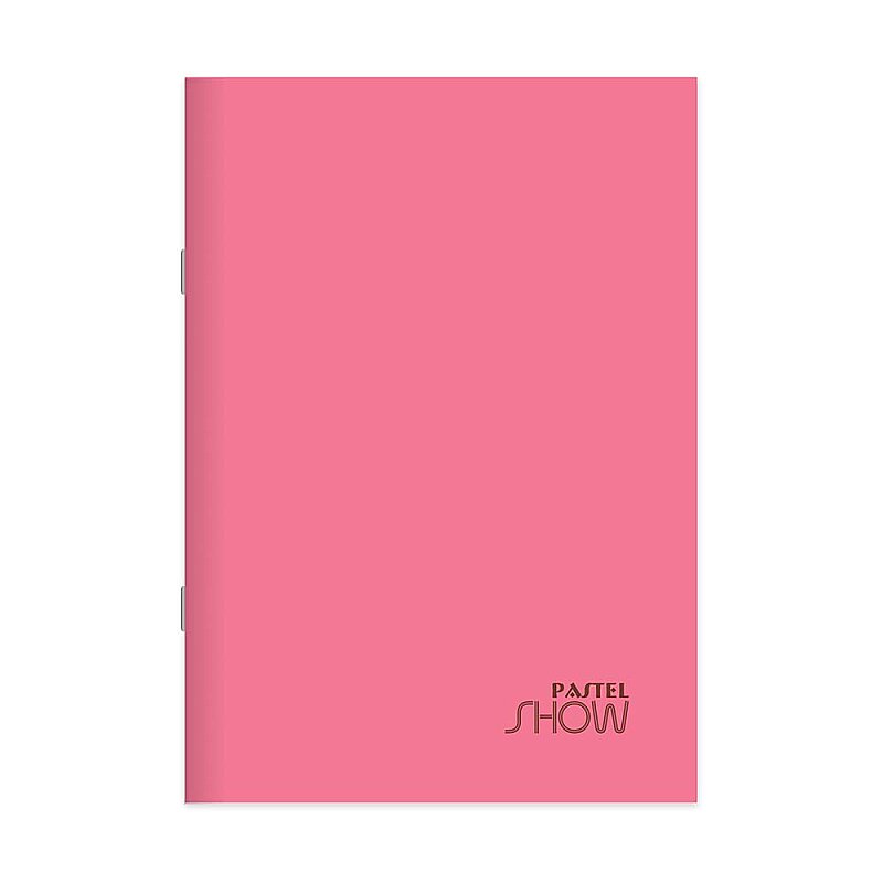KESKİN PASTEL SHOW PLASTİK KAPAK DEFTER A4 KARELİ 80 YAPRAK (324622-99)